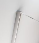 Walk-in, Radaway Furo Brushed Nickel Walk-in szálcsiszolt króm zuhanyfal 100 jobbos átlátszó