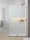 Walk-in, Radaway Furo Brushed Copper Walk-in szálcsiszolt réz zuhanyfal 100 balos átlátszó
