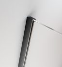 Walk-in, Radaway Furo Brushed GunMetal Walk-in szálcsiszolt fegyvermetál zuhanyfal 90 balos átlát
