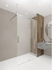 Walk-in, Radaway Espera Pro Walk-in zuhanyfal 110 balos átlátszó