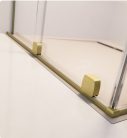 Zuhanyajtó, Radaway Furo Brushed Gold DWJ zuhanyajtó 100 átlátszó jobbos