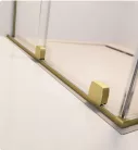 Zuhanyajtó, Radaway Furo Brushed Gold DWJ zuhanyajtó 150 átlátszó balos