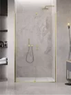 Zuhanyajtó, Radaway Furo Brushed Gold DWJ zuhanyajtó 160 átlátszó jobbos