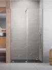 Zuhanyajtó, Radaway Furo Brushed Nickel DWJ zuhanyajtó 150 átlátszó balos