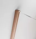 Zuhanyajtó, Radaway Furo Brushed Copper DWJ zuhanyajtó 90 átlátszó balos
