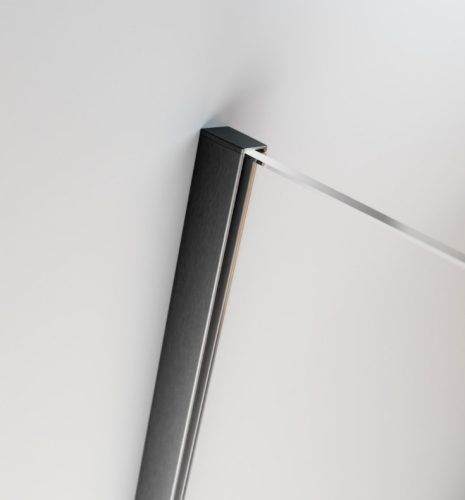 Zuhanyajtó, Radaway Furo Brushed GunMetal DWJ zuhanyajtó 130 átlátszó balos