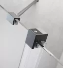 Zuhanyajtó, Radaway Furo Brushed GunMetal DWJ zuhanyajtó 140 átlátszó balos