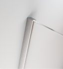 Zuhanyajtó, Radaway Furo Brushed Nickel DWD szálcsiszolt króm zuhanyajtó 200 átlátszó