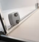 Zuhanyajtó, Radaway Furo Brushed GunMetal DWD szálcsiszolt fegyvermetál zuhanyajtó 130 átlátszó