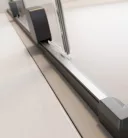Zuhanyajtó, Radaway Furo Brushed GunMetal DWD szálcsiszolt fegyvermetál zuhanyajtó 140 átlátszó
