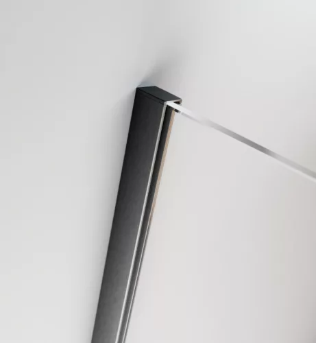 Zuhanyajtó, Radaway Furo Brushed GunMetal DWD szálcsiszolt fegyvermetál zuhanyajtó 150 átlátszó