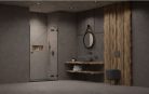 Zuhanyajtó, Radaway Essenza Pro Brushed GunMetal DWJ zuhanyajtó 90 jobbos átlátszó