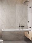 Kádparaván, Radaway Essenza Pro Brushed GunMetal PNJ II kádparaván 90 átlátszó