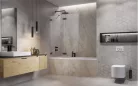 Kádparaván, Radaway Essenza Pro Brushed GunMetal PND II kádparaván 140 átlátszó balos