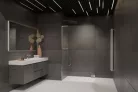Walk-in, Radaway Modo SL II Walk-in zuhanyfal 115 átlátszó jobbos