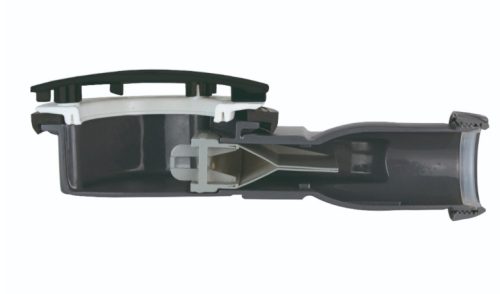 Zuhanytálca szifon, Radaway R400 SLIM Black fekete zuhanytálca szifon