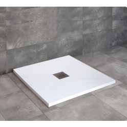   Zuhanytálca, Radaway Kios C szögletes lapos zuhanytálca 90x90 fehér, ajándék szifonnal