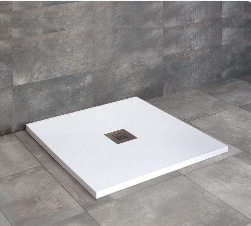 Zuhanytálca, Radaway Kios C szögletes lapos zuhanytálca 90x90 fehér, ajándék szifonnal