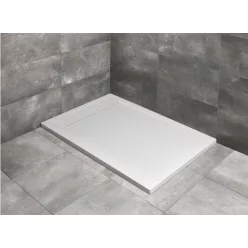   Zuhanytálca, Radaway Teos F lapos szögletes zuhanytálca 90x80 fehér, ajándék szifonnal