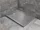 Zuhanytálca, Radaway Doros Stone F szögletes lapos zuhanytálca 120x80 antracit, ajándék szifonnal