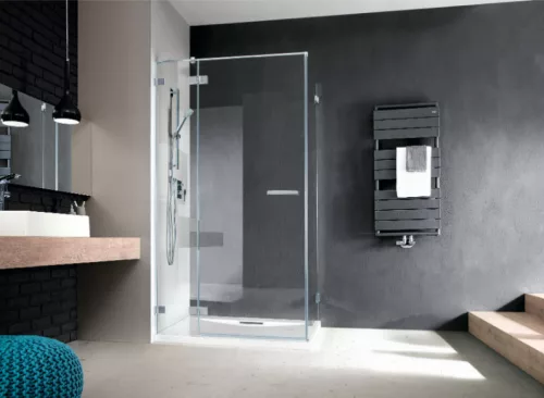 Zuhanykabin, Radaway Euphoria KDJ szögletes zuhanykabin 100x75 átlátszó jobbos