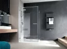 Zuhanykabin, Radaway Euphoria KDJ+S szögletes zuhanykabin 100x90 átlátszó jobbos