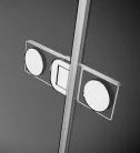 Zuhanykabin, Radaway Arta KDJ II szögletes zuhanykabin 130x110 átlátszó jobbos