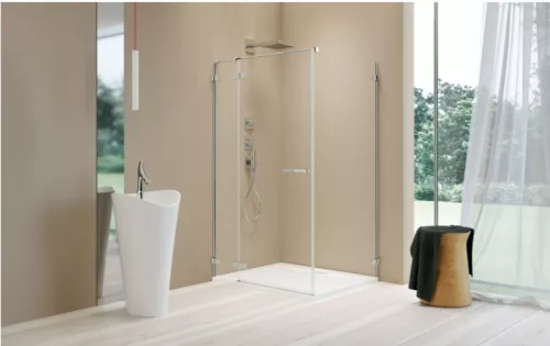Zuhanykabin, Radaway Arta KDJ II szögletes zuhanykabin 140x120 átlátszó balos