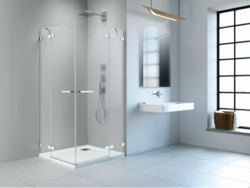Zuhanykabin, Radaway Arta KDD II szögletes zuhanykabin 90x80 átlátszó