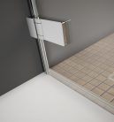 Zuhanykabin, Radaway Arta KDD B szögletes zuhanykabin 80x100 átlátszó