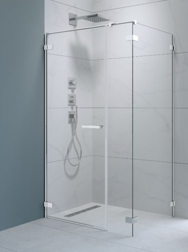 Zuhanykabin, Radaway Arta KDS I szögletes zuhanykabin 130x80 átlátszó balos