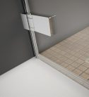 Zuhanykabin, Radaway Arta KDS I szögletes zuhanykabin 130x80 átlátszó jobbos
