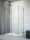 Zuhanykabin, Radaway Arta KDS II szögletes zuhanykabin 110x75 átlátszó balos