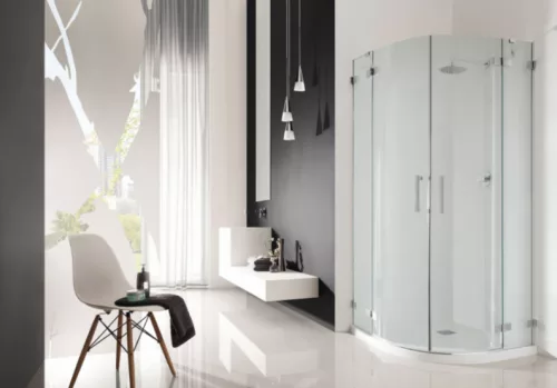 Zuhanykabin, Radaway Euphoria PDD íves zuhanykabin 90x80 átlátszó