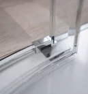 Zuhanykabin, Radaway Idea PDD íves zuhanykabin 80x80 átlátszó