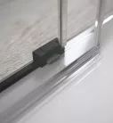 Zuhanykabin, Radaway Idea Black KDJ zuhanykabin 120x75 átlátszó jobbos