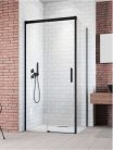 Zuhanykabin, Radaway Idea Black KDJ zuhanykabin 160x75 átlátszó balos
