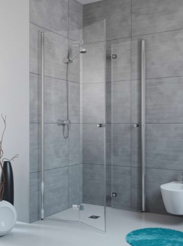 Zuhanykabin, Radaway Fuenta KDD B szögletes zuhanykabin 80x100 átlátszó