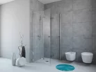 Zuhanykabin, Radaway Fuenta KDD B szögletes zuhanykabin 90x80 átlátszó