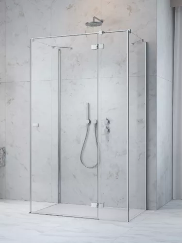 Zuhanykabin, Radaway Fuenta KDJ+S szögletes zuhanykabin 80x90 átlátszó balos