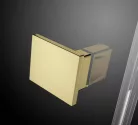 Zuhanykabin, Radaway Essenza Pro Gold PDD íves arany zuhanykabin 90x80 átlátszó