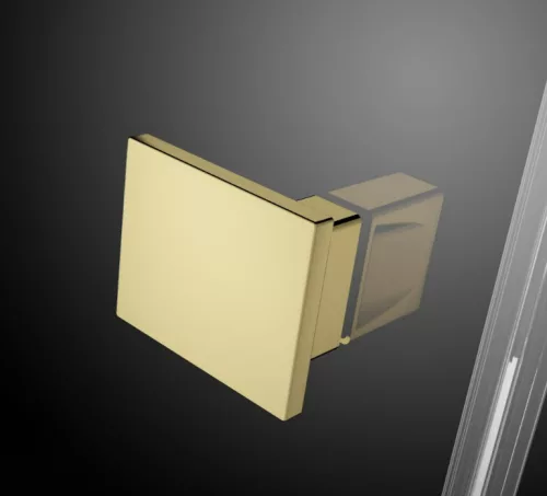 Zuhanykabin, Radaway Essenza Pro Gold PDD íves arany zuhanykabin 90x100 átlátszó