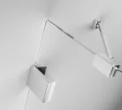 Zuhanykabin, Radaway Essenza Pro KDD szögletes zuhanykabin 90x80 átlátszó