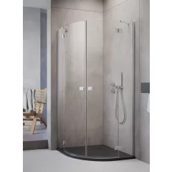   Zuhanykabin, Radaway Essenza PDD íves zuhanykabin 80x80 átlátszó