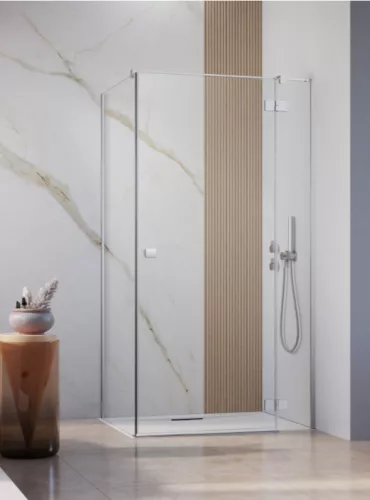 Zuhanykabin, Radaway Essenza KDJ szögletes zuhanykabin 120x80 átlátszó balos