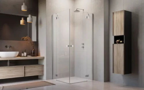 Zuhanykabin, Radaway Essenza KDD szögletes zuhanykabin 90x90 átlátszó