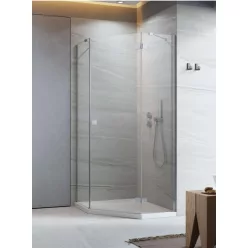   Zuhanykabin, Radaway Essenza PTJ szögletes zuhanykabin 90x90 átlátszó jobbos