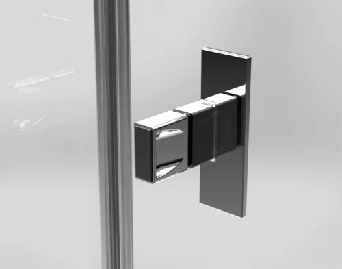 Zuhanykabin, Radaway Nes PDD II íves zuhanykabin 90x80 átlátszó