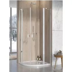   Zuhanykabin, Radaway Nes PDD II íves zuhanykabin 100x90 átlátszó
