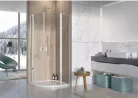 Zuhanykabin, Radaway Nes PDD II íves zuhanykabin 100x90 átlátszó